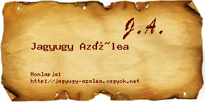 Jagyugy Azálea névjegykártya